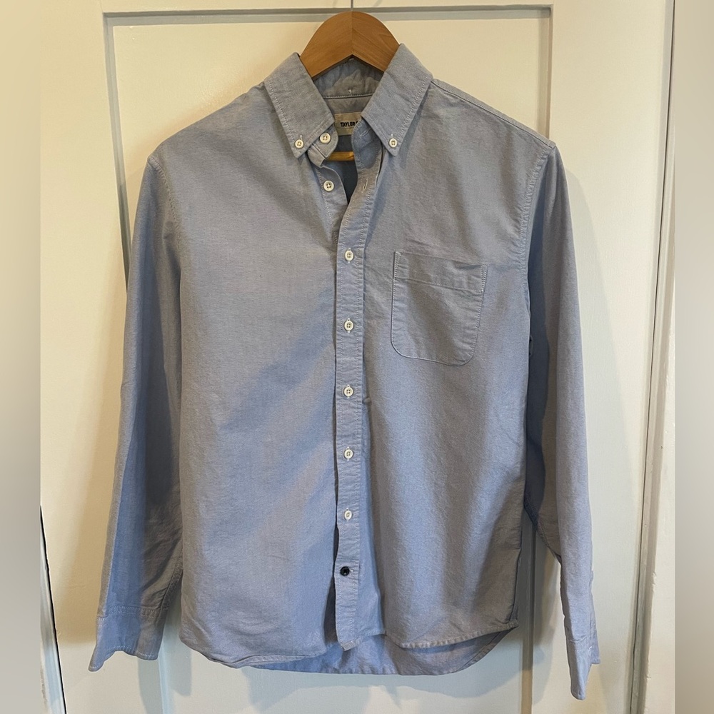 Taylor Stitch - The Jack in Blue Everyday Oxford - Small